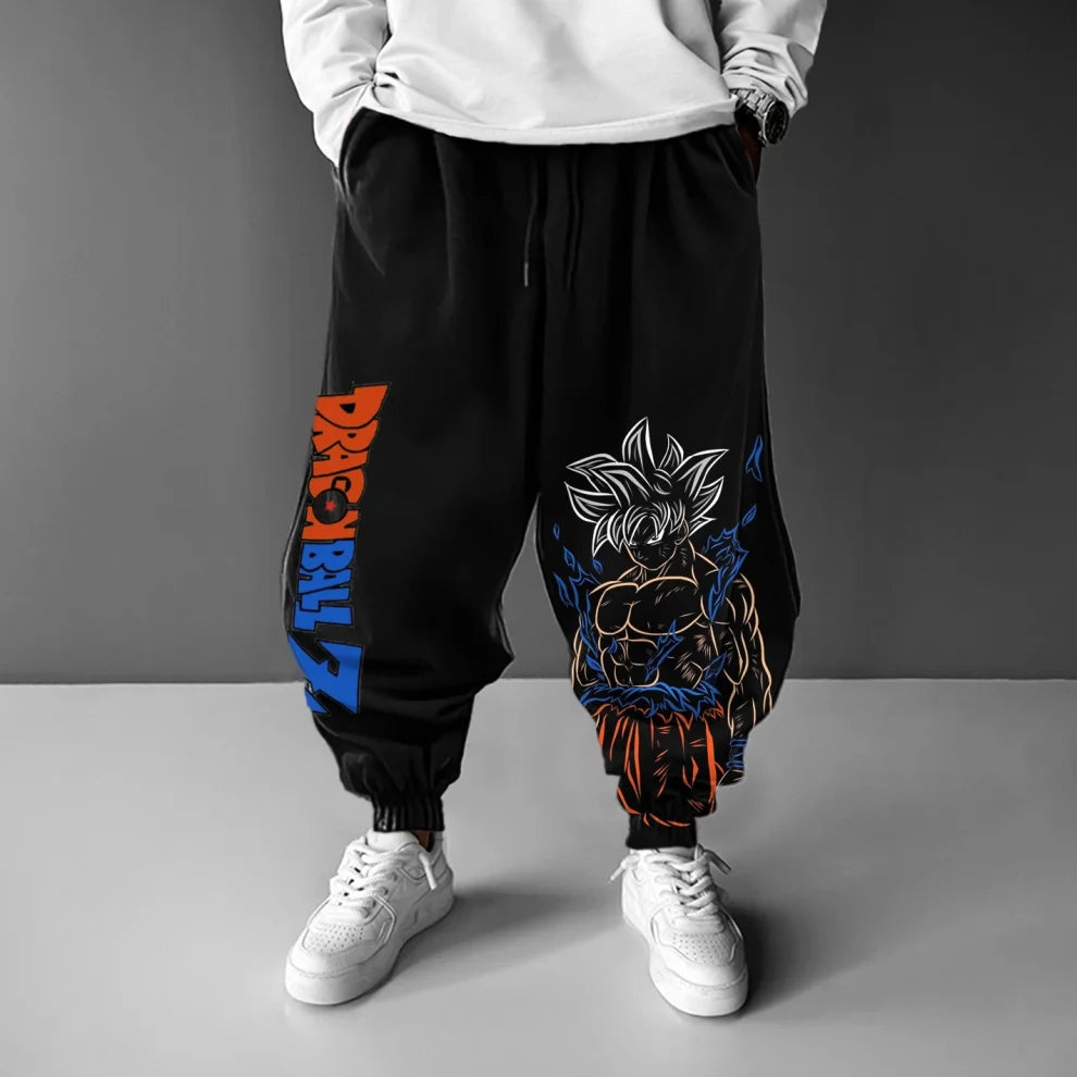 Unisex Oversized Anime Loose Harem Pants