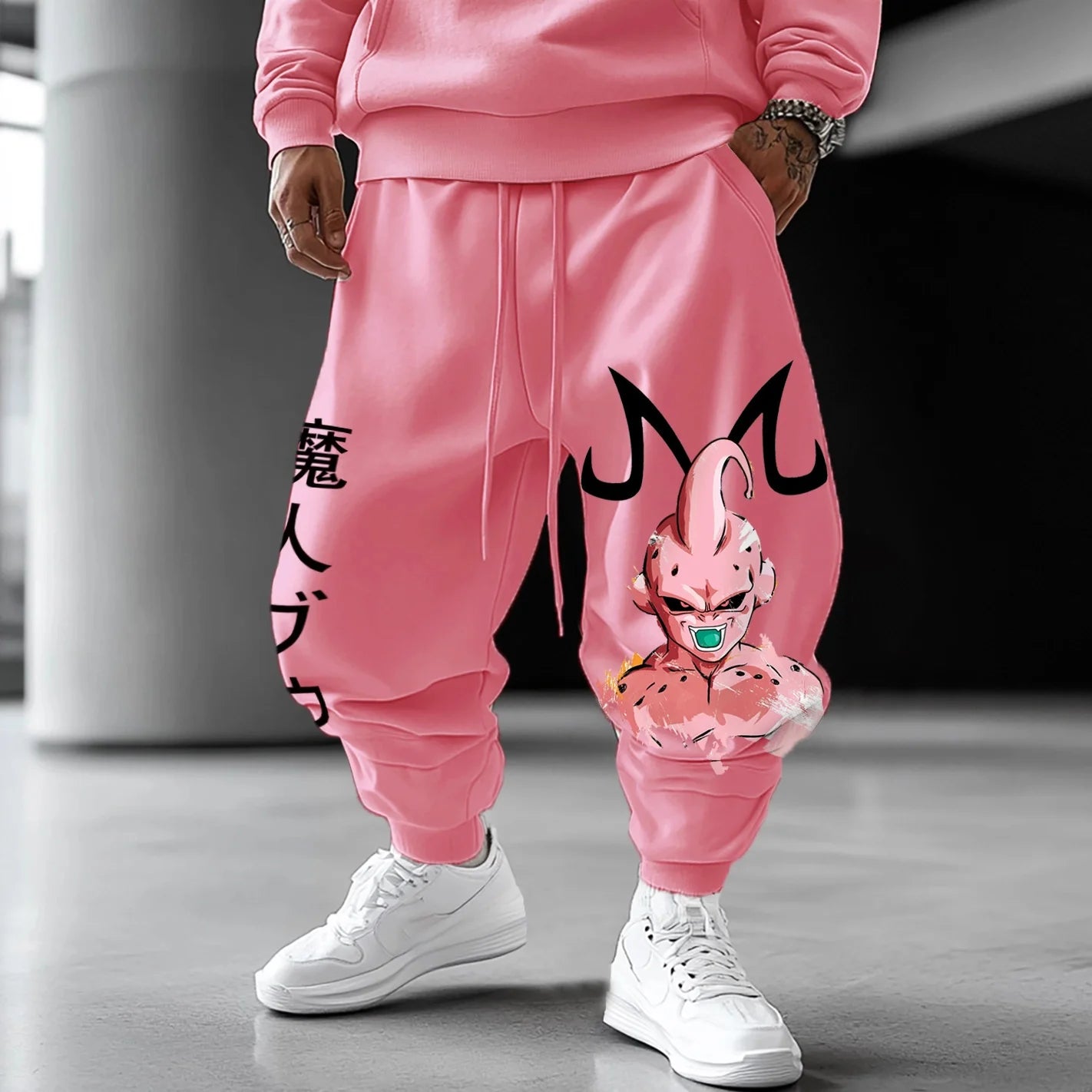 Unisex Oversized Anime Loose Harem Pants