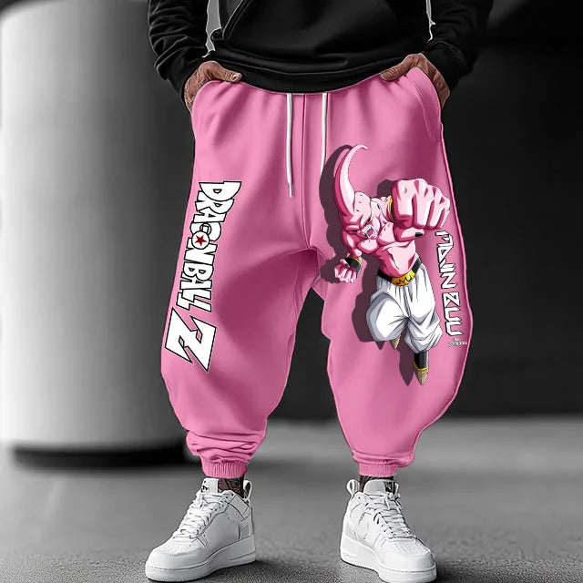 Oversized Loose Anime Buu Harem Pants