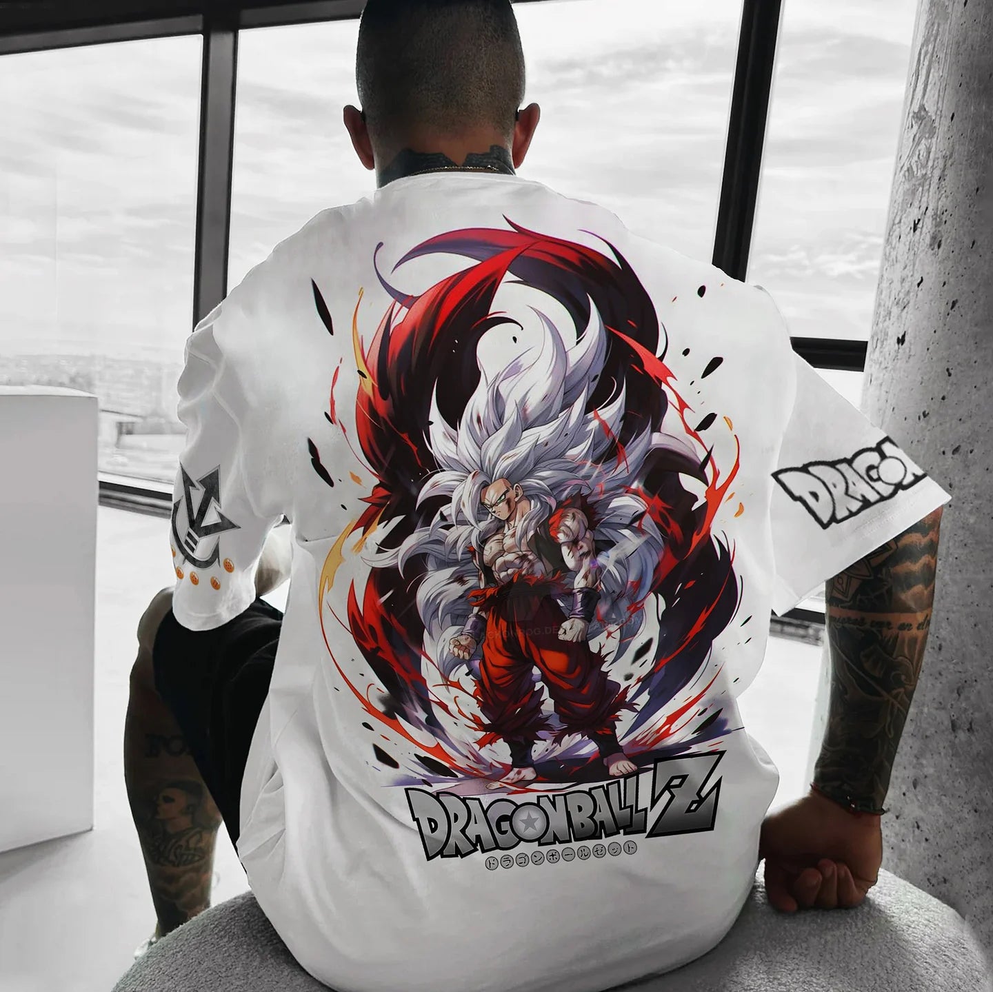 Unisex Oversized Anime DB Goku T-shirt