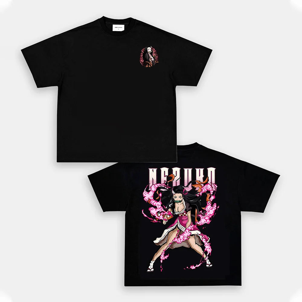 Unisex Anime kamado nezuko Print T-Shirt