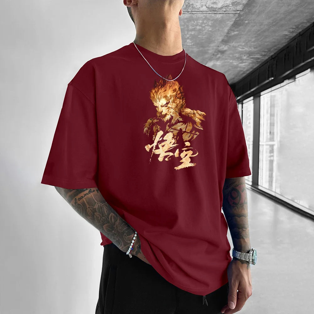 Unisex Game Black Myth Wukong Printed T-shirt