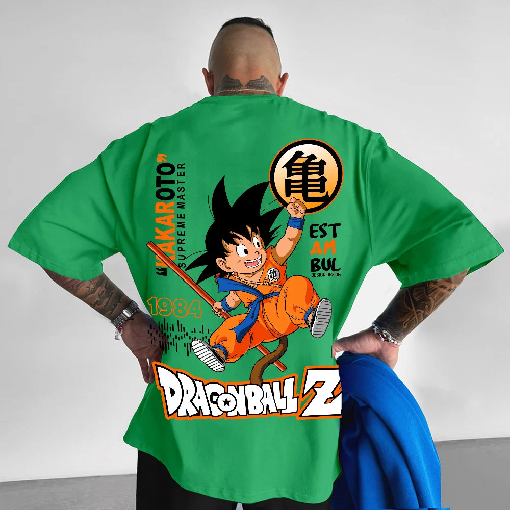 Unisex Oversized Dragon Ball Goku Boy T-Shirt