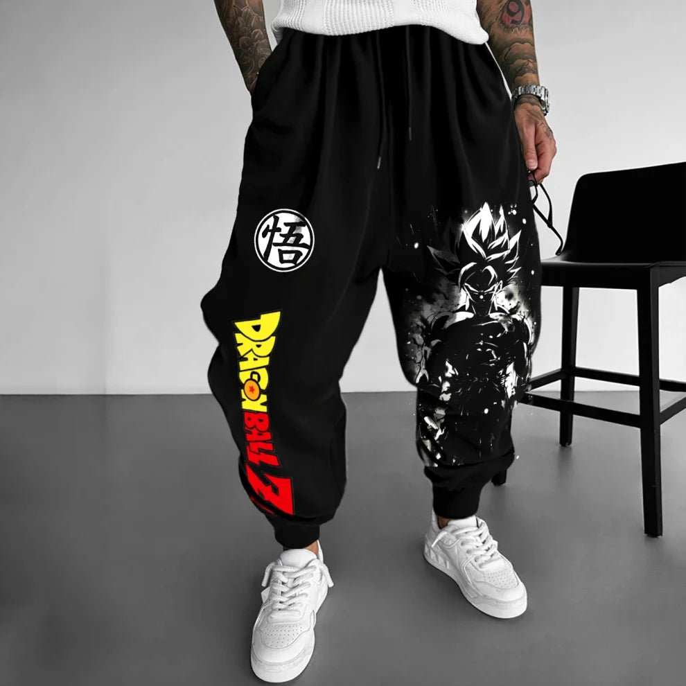 Unisex Oversized Anime Loose Harem Pants