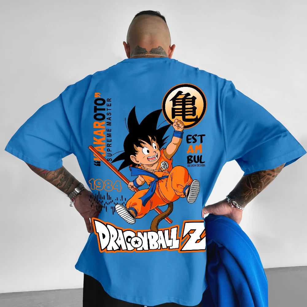 Unisex Oversized Dragon Ball Goku Boy T-Shirt