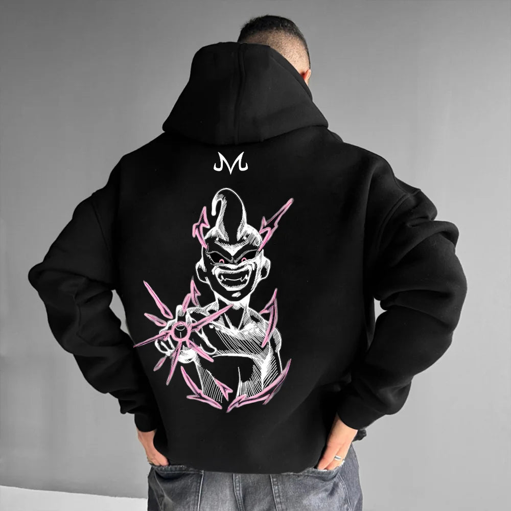 Unisex Casual Anime MAJIN BUU Hoodie